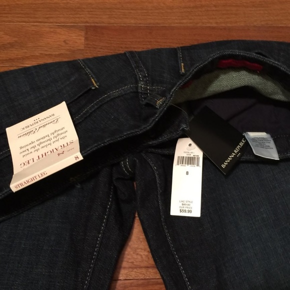 BRAND NEW! Banana Republic Blue Jeans - Picture 4 of 4